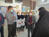 بازدید معاون بهداشت علوم پزشکی و خدمات بهداشتی و درمانی شیراز از شبکه بهداشت و درمان بوانات